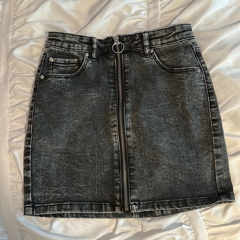 Garage Denim Skirt XS